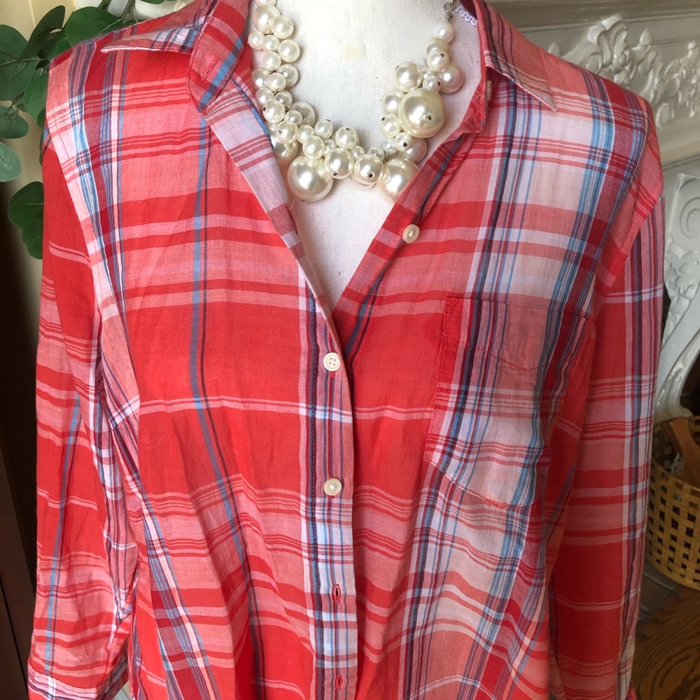 Darling Plaid Blouse 💕